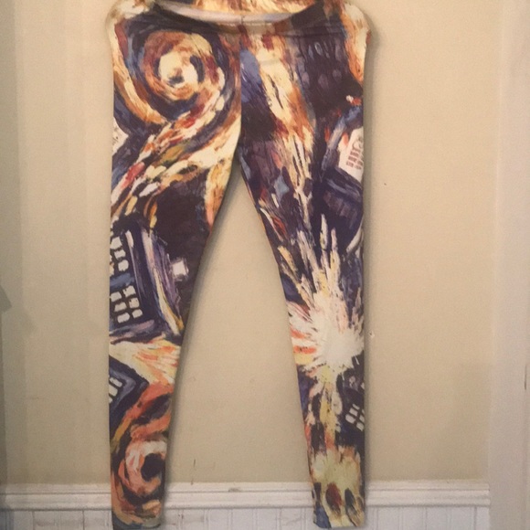 “DOCTOR WHO BBC “ Pandorica Ladies Leggings. - Picture 2 of 9